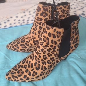 Brand new! Style&Co cheetah print high heel boots. Size 6